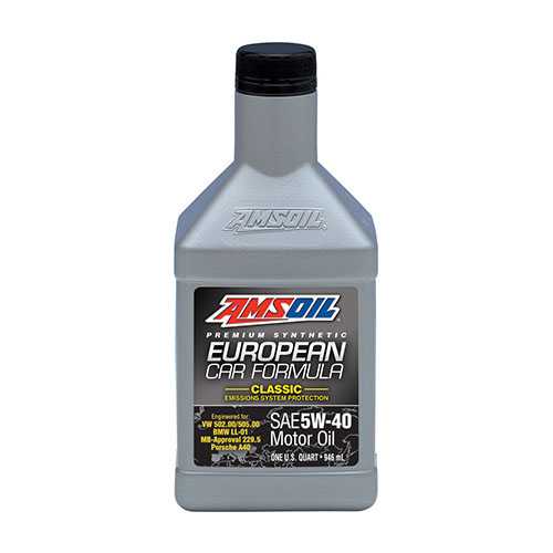AMSOIL European Car Formula CLASSIC สูตร5W-40 Synthetic Motor Oil