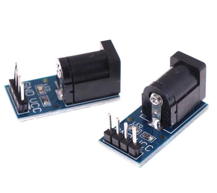 DC power module 5.5x2.1mm adapter board 5.5*2.1mm DC Jack Socket Plug Power Supply Module Plate Board Connector For Arduino
