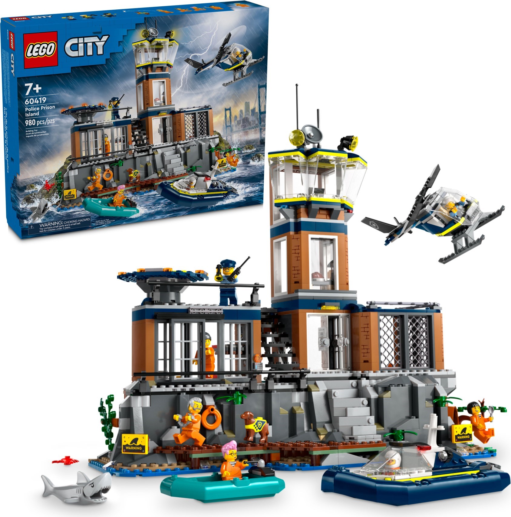 LEGO City เลโก้ 60419 Police Prison Island