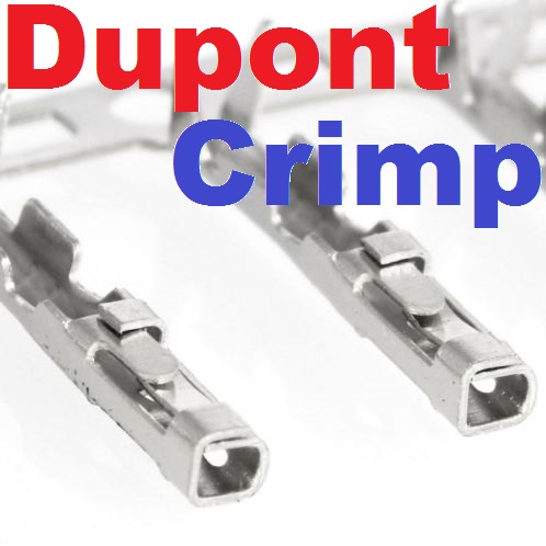 Female Dupont Crimp Connector Wire Jumper Pin Header Connector