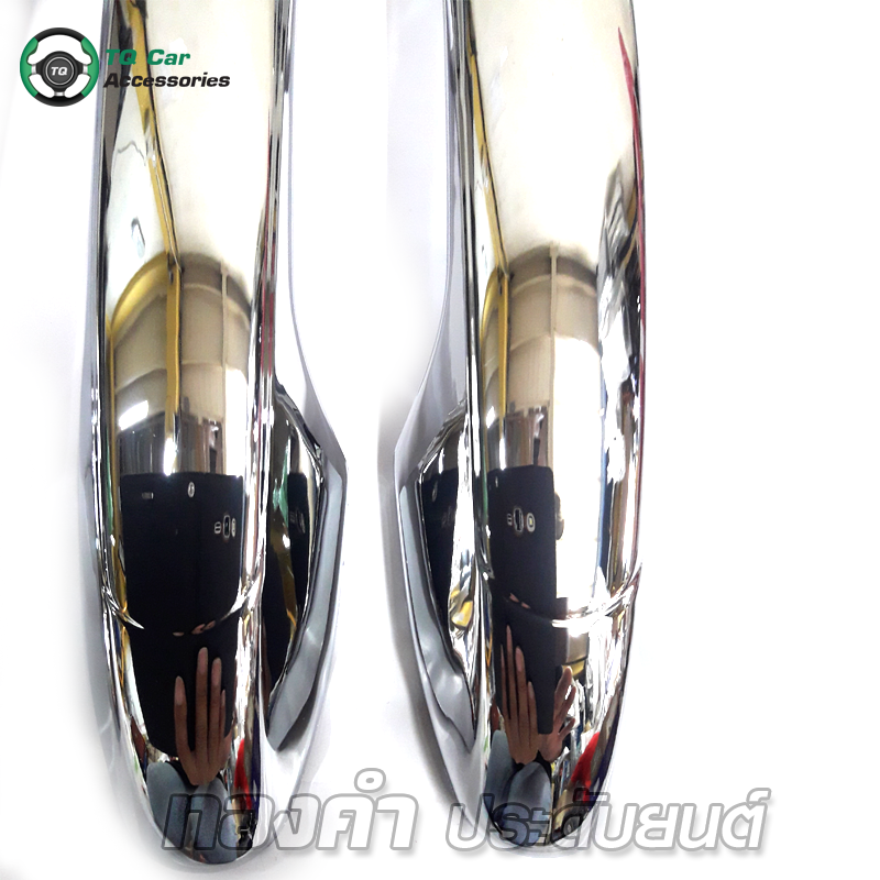 ครอบมือเปิด (ชุบโครเมียม) Toyota Revo (4D)