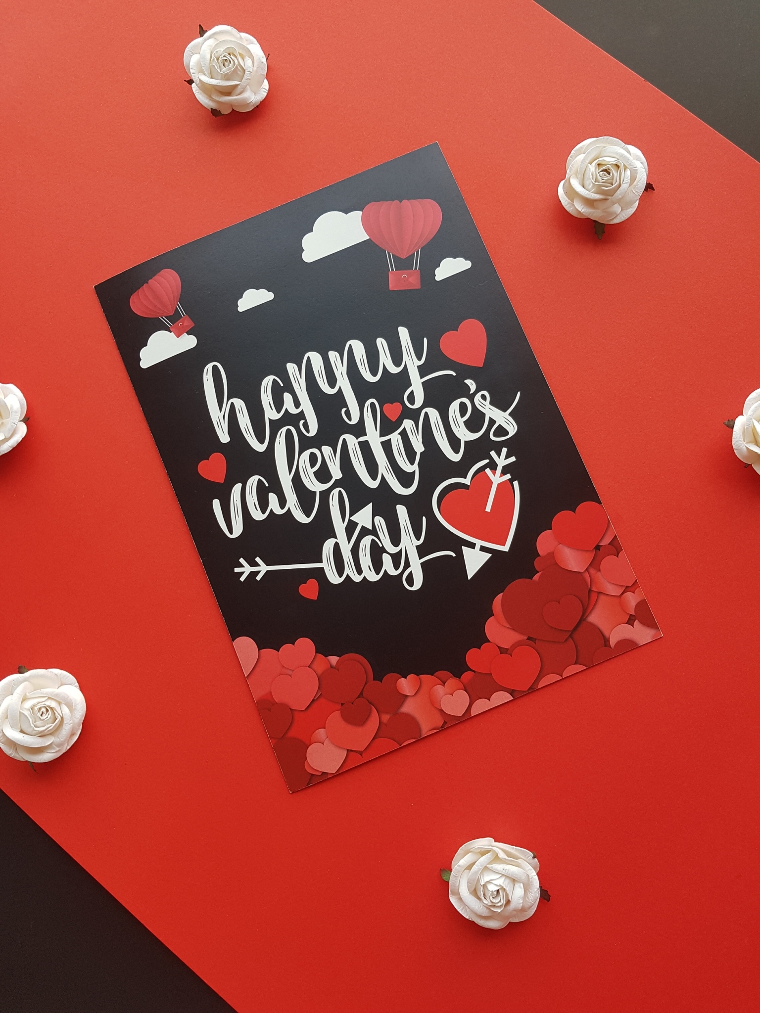 การ์ดอวยพรไซต์ใหญ่ Valentine Big Card