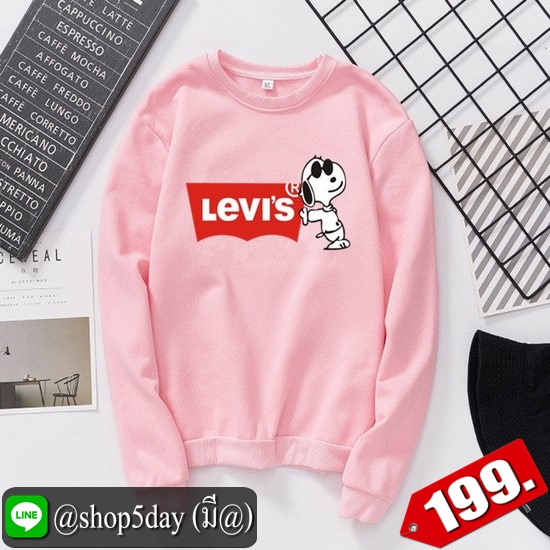 🔥 Levis เสื้อแขนยาวยอดฮิต ใส่ได้ทั้งหญิงและชาย ‼️