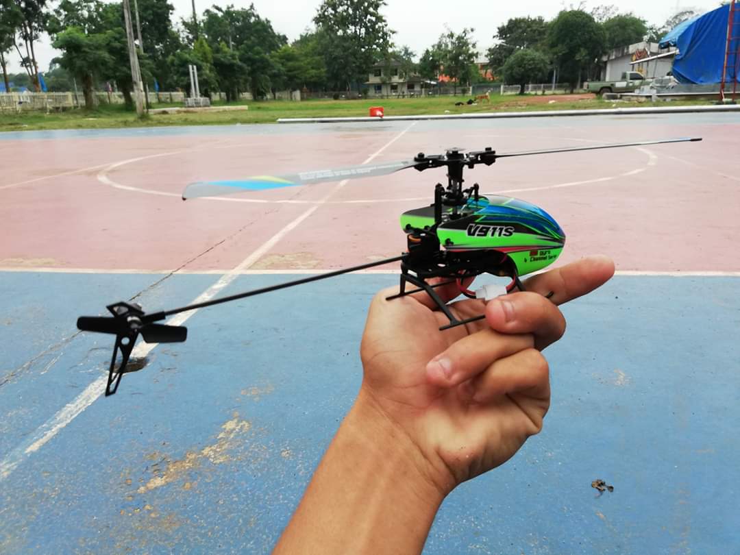 เฮลิคอปเตอร์ WLtoys V911S 2.4G 4CH RC RTF