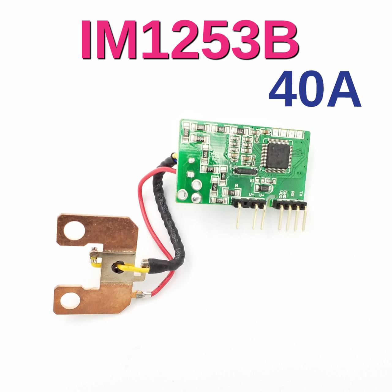 IM1253B AC/DC 40A voltage, current, power, electrical parameters, power measurement, power monitoring, power metering module