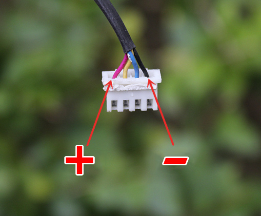 DWPH 4028 12V 1.00A 12W EFC-04G12W-BP02 4CM 4-wire plug double ball bearing brushless fan powerful cooling Disassemble พัดลมระบายอากาศ