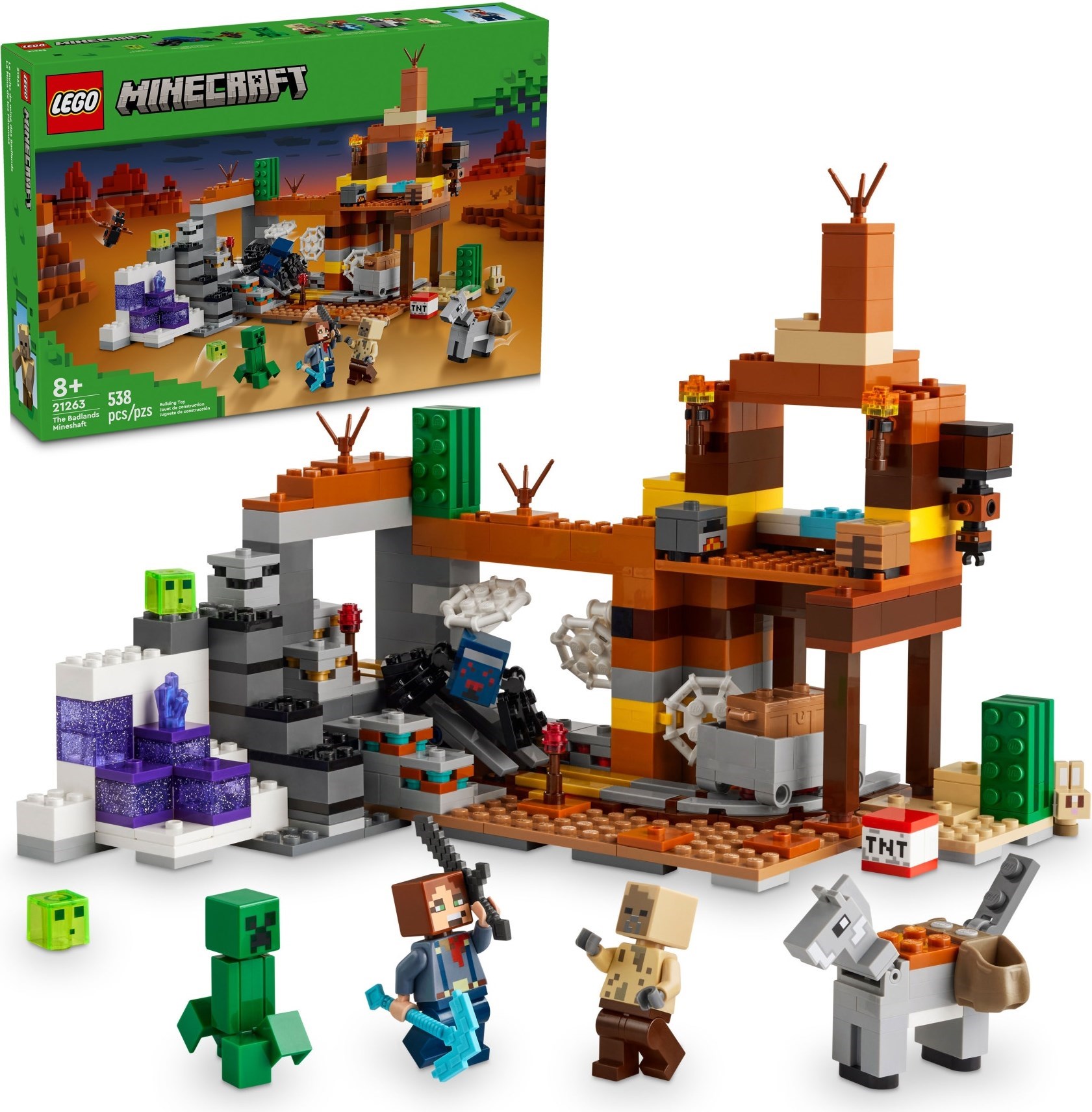 LEGO Minecraft เลโก้ 21263 The Badlands Mineshaft