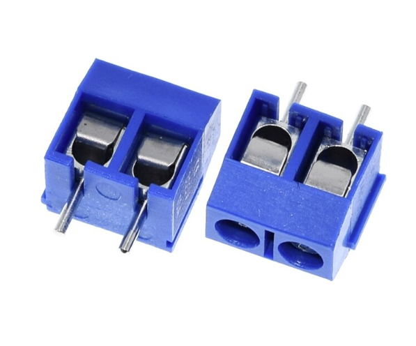 Terminal Block 2Pin Pitch 5.08mm KF301 blue color Screw Terminal Block Connector 2 Pin