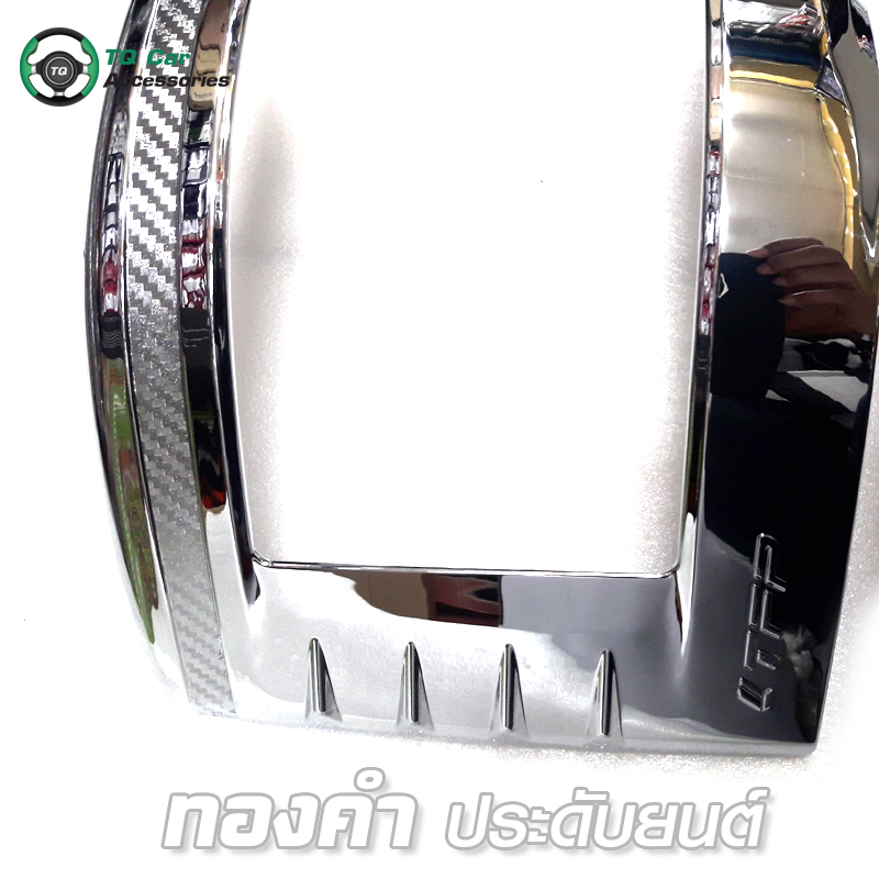 ครอบไฟหน้ารถตู้ 2014 ชุบโครเมียม