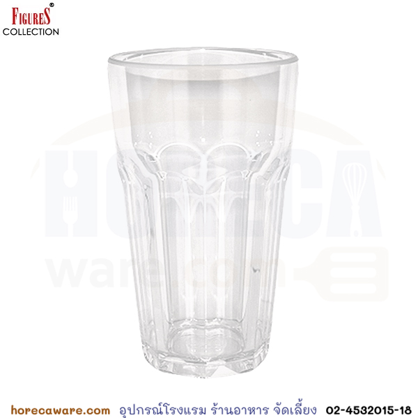 แก้วอะคลิลิค ทรงSisler 17.5 oz/580ml ฟิกเกอร์ [fg-GL55]