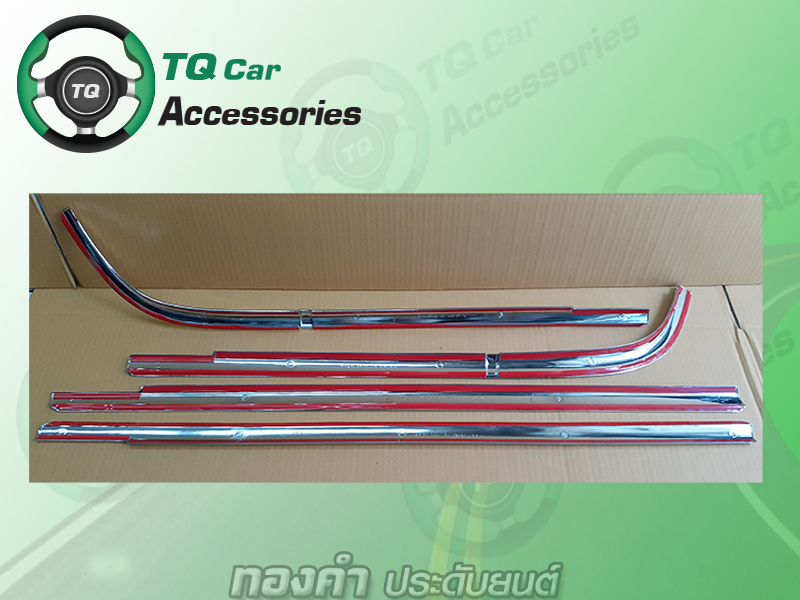 ึคิ้วขอบกระจกMAZDA BT-50 PRO ชุบโครเมี่ยม