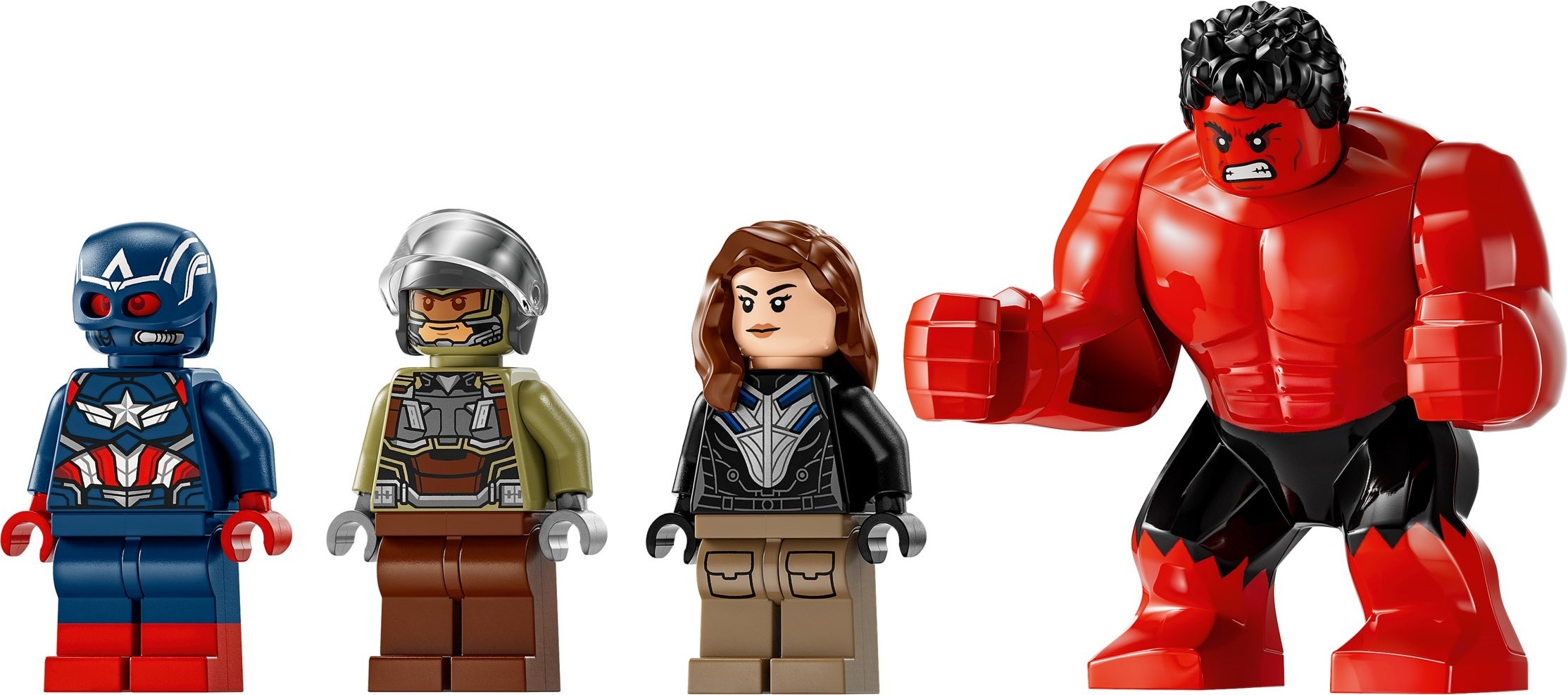 LEGO Super Heroes Marvel เลโก้ 76292 Captain America vs. Red Hulk Battle