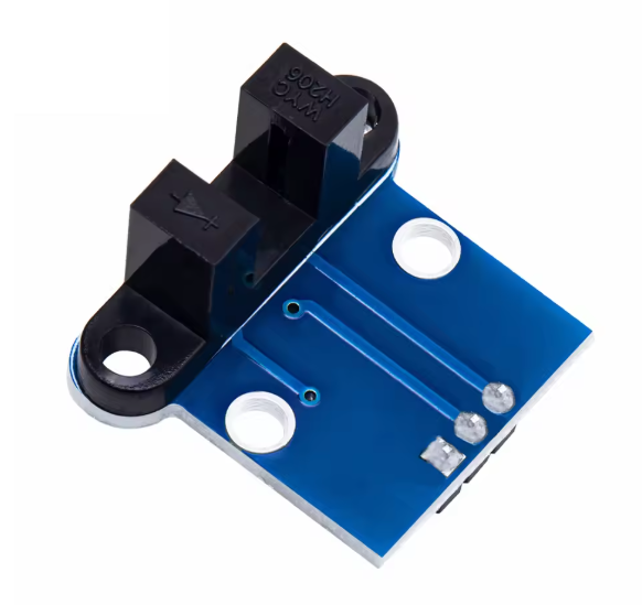 HC-020K Dual module encoder Optical Wheel Encoder for Smart Car พร้อมสายไฟ เซ็นเซอร์นับรอบ นับจำนวน ตรวจจับวัตถุผ่าน ก้ามปู