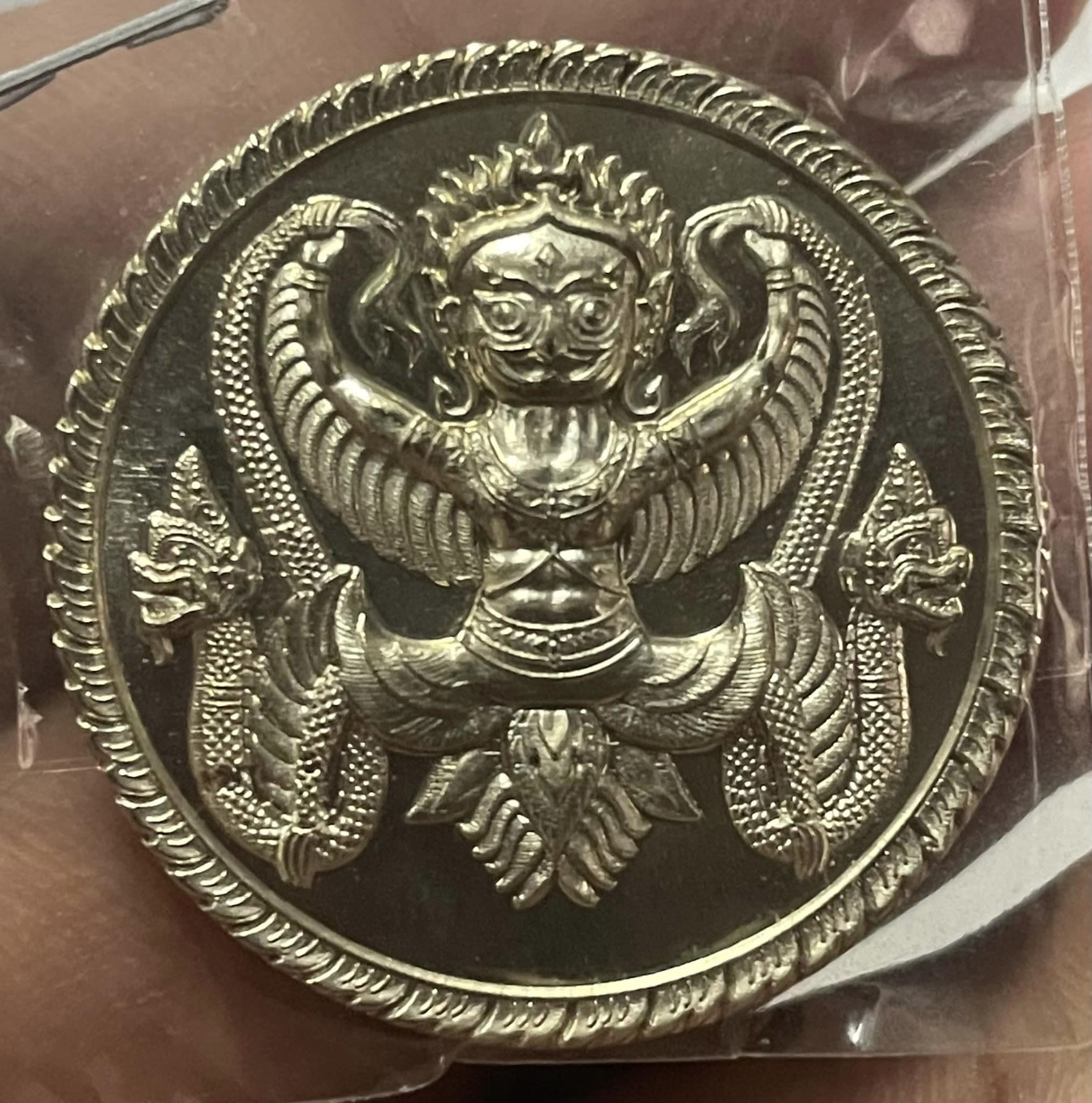 เหรียญไพรีพินาศ พิฆาตไพรีปี66 รุ่น2 ณโบสถ์เก่า วัดเสมาเมือง จ.นครศรีธรรมราช