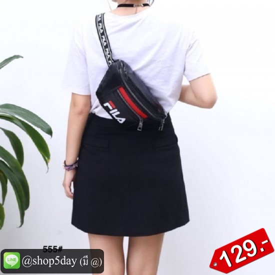 🔥กระเป๋าแฟชั่น คาดอก Fila ฟิล่า No.flla 129-G