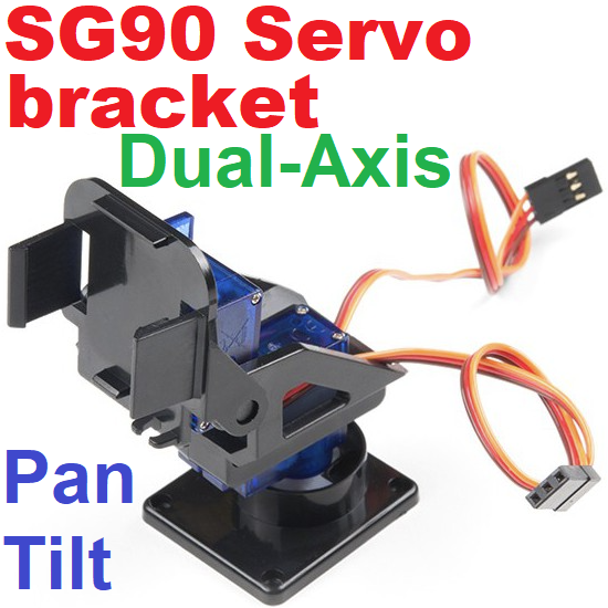 2 Axis Special Nylon Mini PTZ FPV for SG90 Servo FPV Nylon Dual-Axis Servo PTZ Gimbal Pan/Tilt 2PCS SG90 9G Micro Servo for RC Airplane FPV Drone Camera