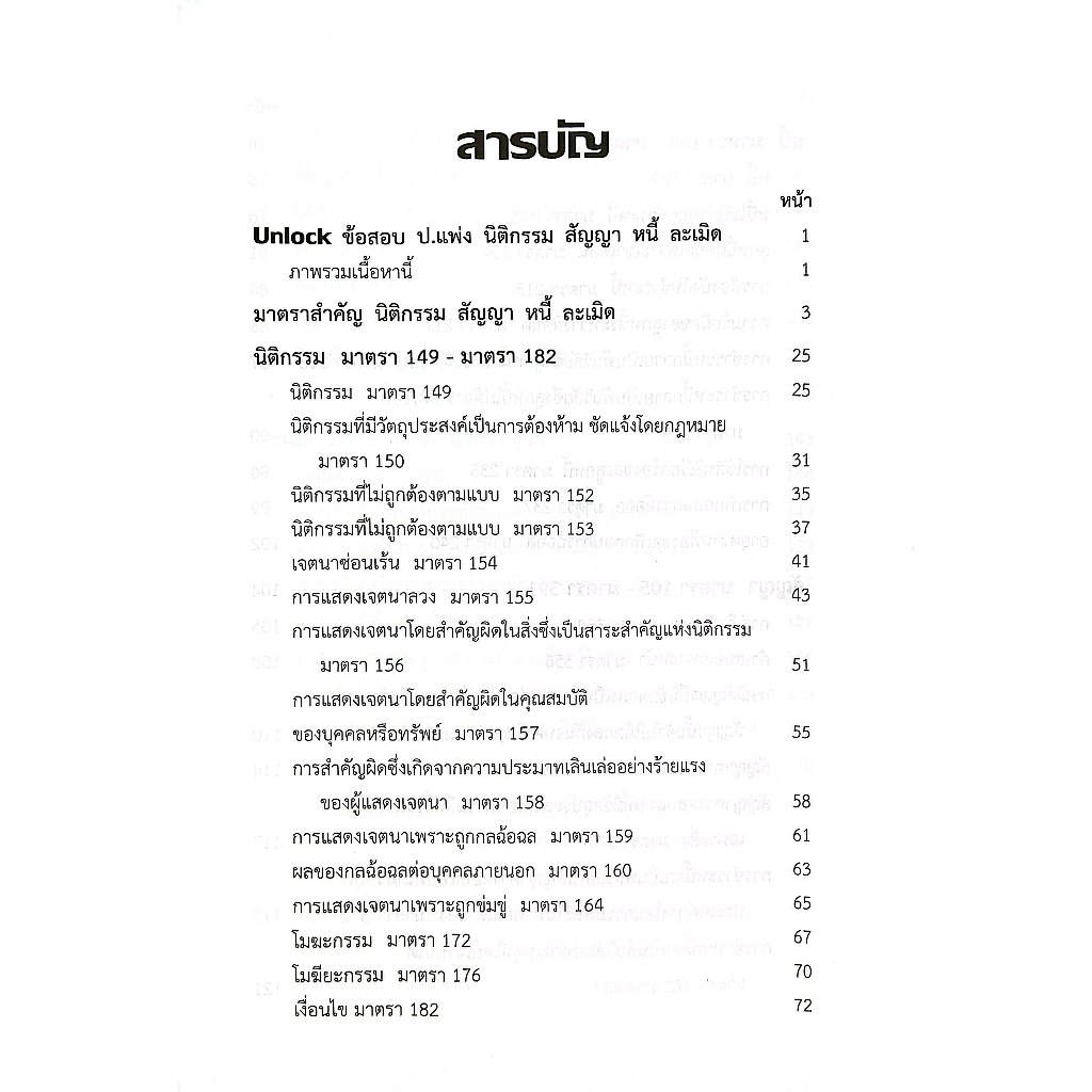Unlock ข้อสอบ ป.แพ่ง " นิติกรรม สัญญา หนี้ ละเมิด " ฉบับเตรียมสอบ เนติบัณฑิต อัยการ ผู้พิพากษา / คณะวิชาการ The Justice