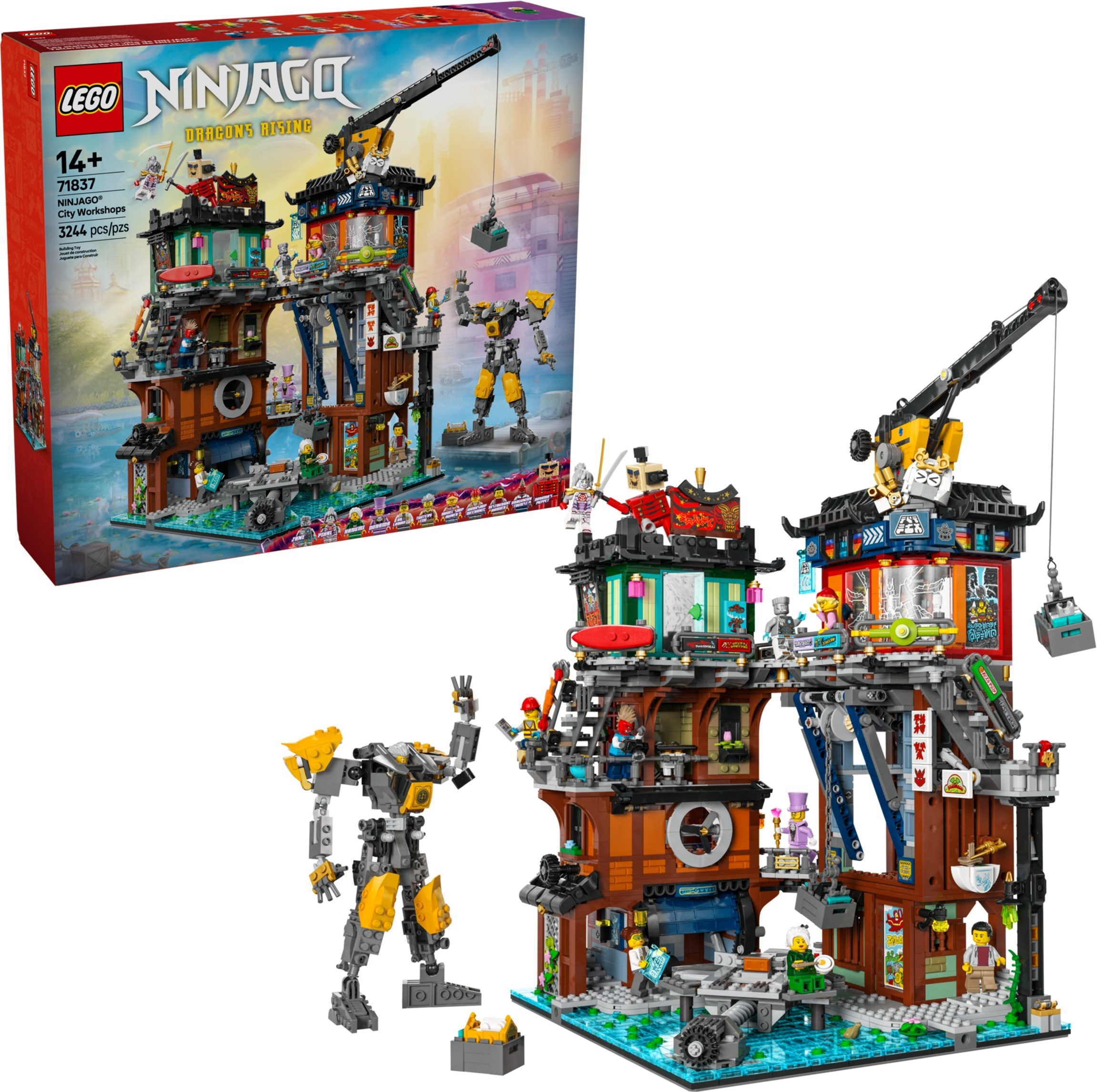 LEGO Ninjago เลโก้ 71837 NINJAGO City Workshops