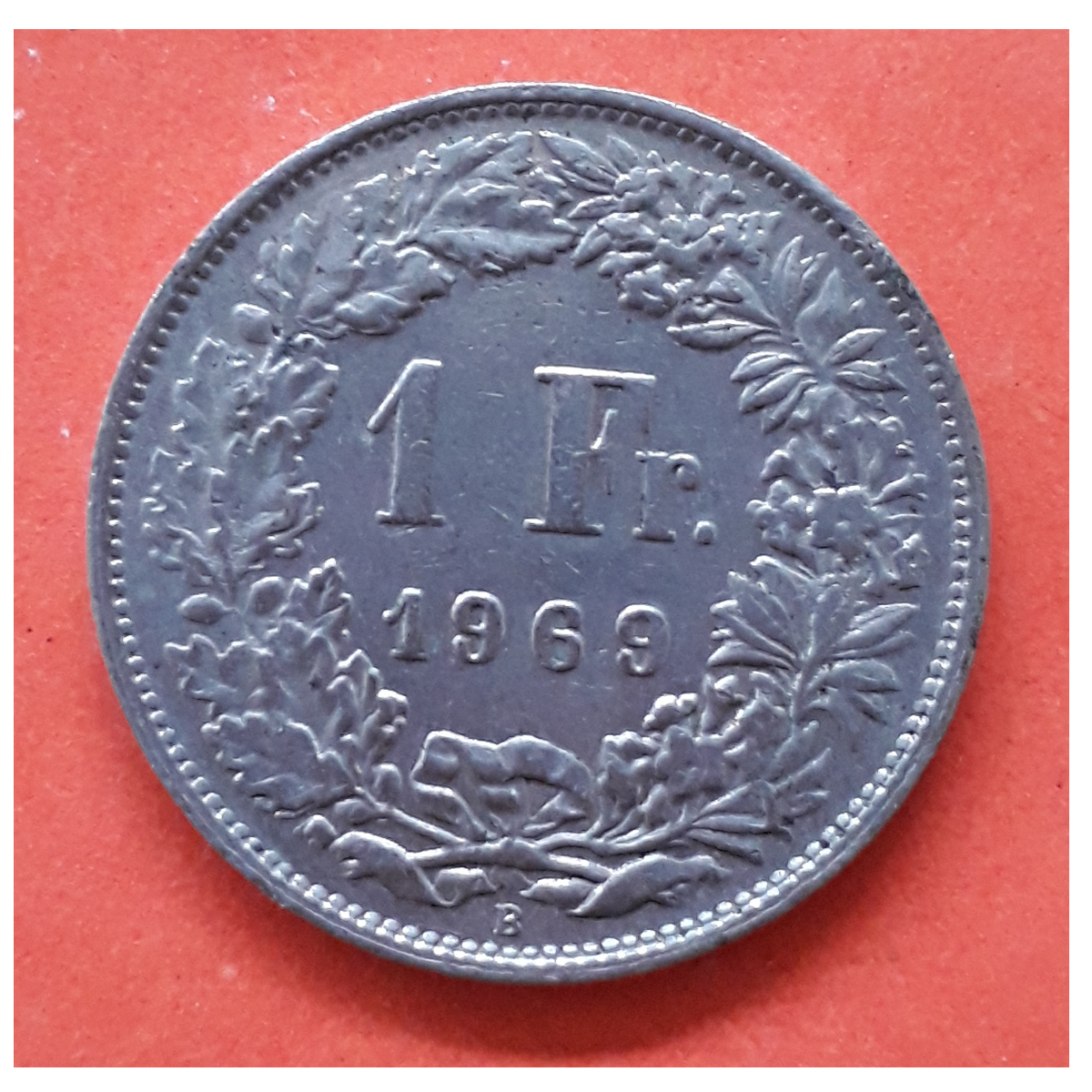 เหรียญ 1 Fr. ปี 1969