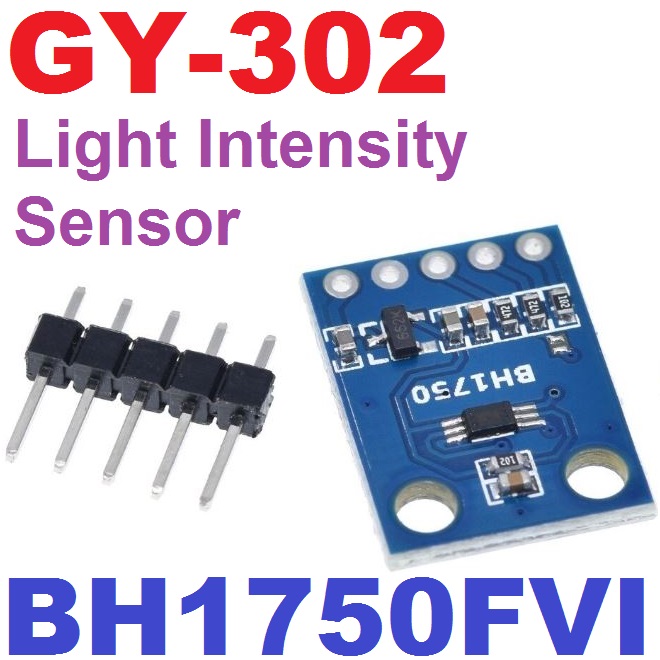 GY-302 Digital Light Intensity Sensor BH1750FVI light intensity illumination module for arduino 3V-5V เซ็นเซอร์วัดค่าแสงสว่าง