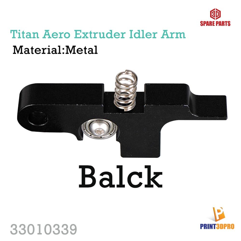 3D Printer Part Titan Aero Extruder Idler Arm For All Metal Extruder 1.75mm Prusa i3 MK2 Extruder Idler Arm