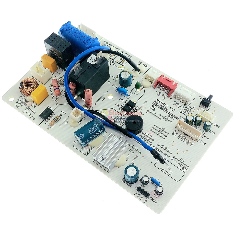 แผงบอร์ดควบคุมแอร์คอยเย็นTCL-ทีซีแอล รุ่น TAC-XAL09-อะไหล่ใหม่แท้บริษัท #อะไหล่แอร์TCL