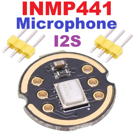 ไมรโคโฟน INMP441 MEMS Omnidirectional Microphone Sensor Module Low Power I2S Interface MEMS