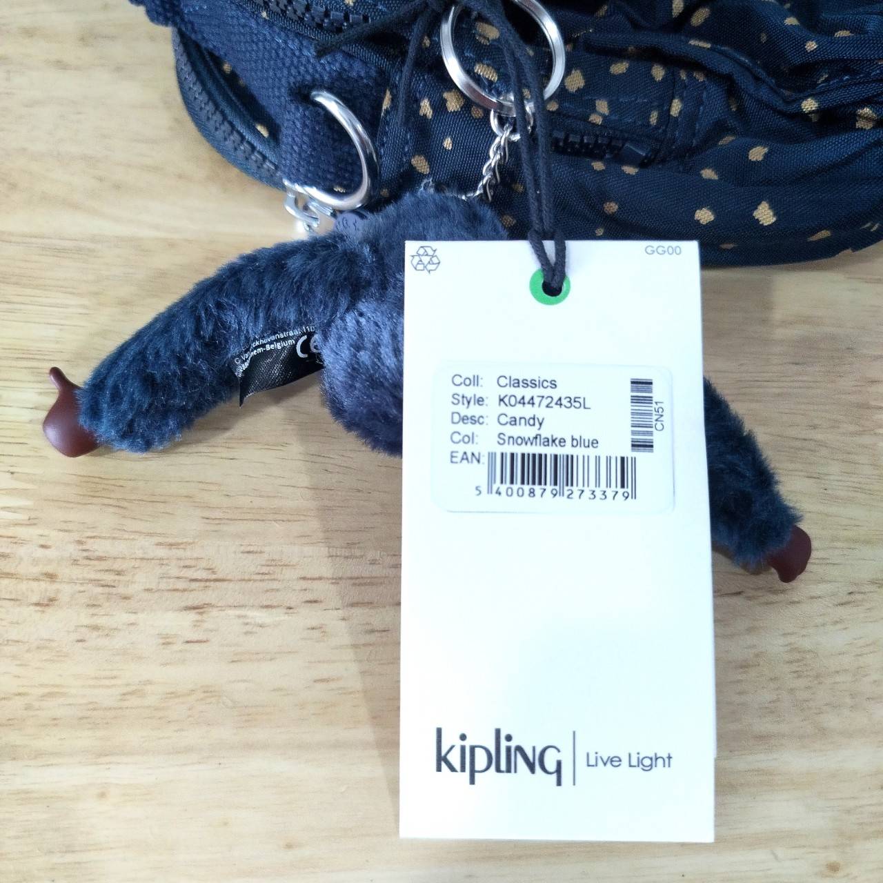 คิปลิ้ง Candy 2 ways backpack กระเป๋าเป้ สะพายข้าง กระเป๋าถือ KIPLING