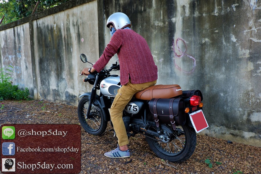 🔥กระเป๋าข้างมอไซค์ วินเทจ คลาสสิค