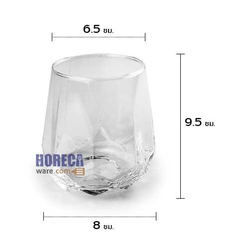 แก้วน้ำ Ripple Diamond Rock 310ml ตราริพเพิ้ล