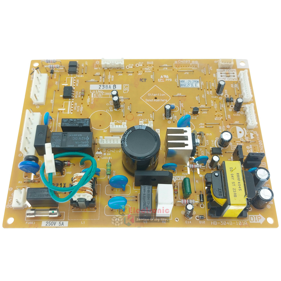 แผงบอร์ดตู้เย็น HITACHI(ฮิตาขิ)รุ่น*R-Z440VX/R-Z480VX/R-Z550VX*อะไหล่แท้*ใช้ได้กับทุกรุ่นที่ทางร้านระบุไว้