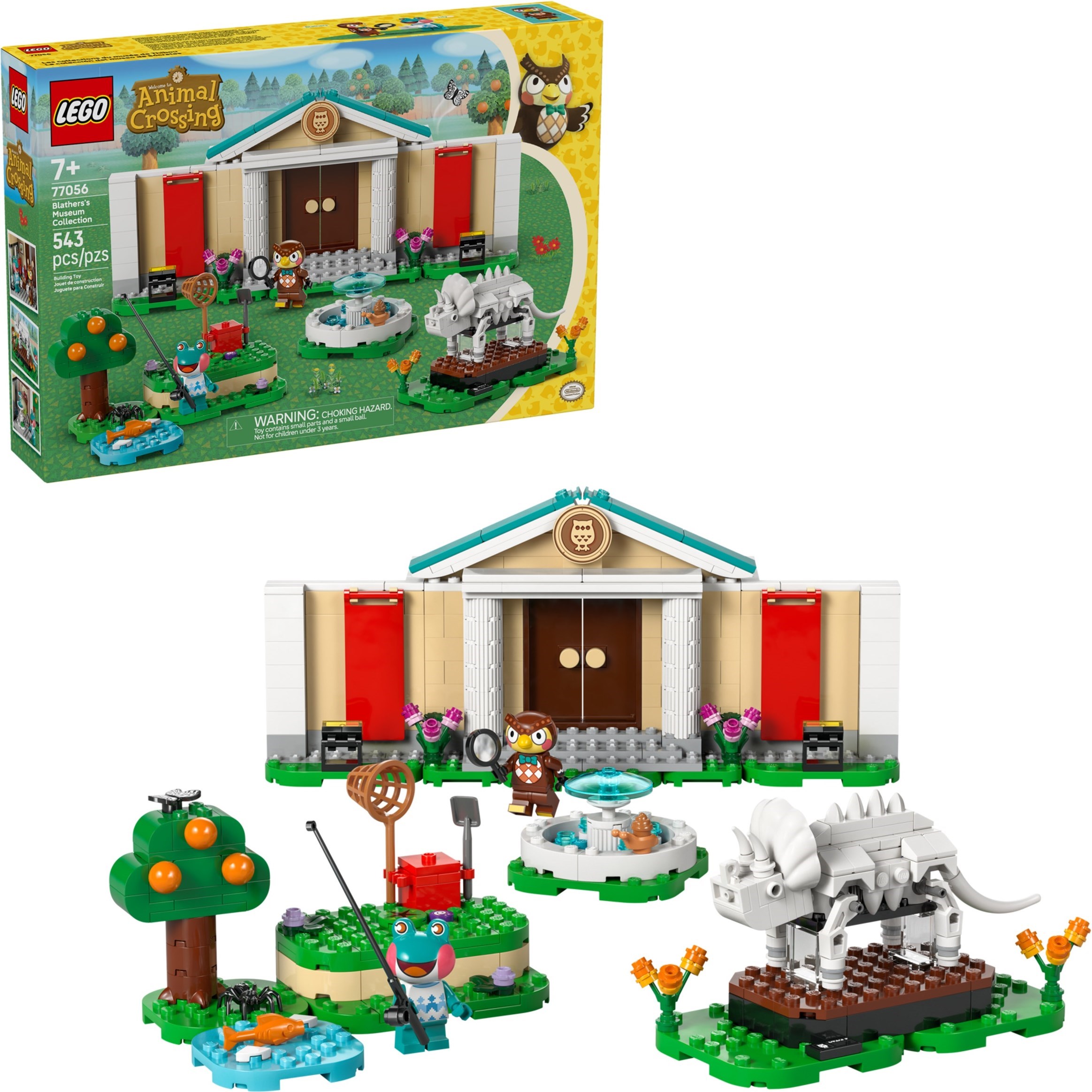 LEGO Animal Crossing เลโก้ 77056 Blathers's Museum Collection