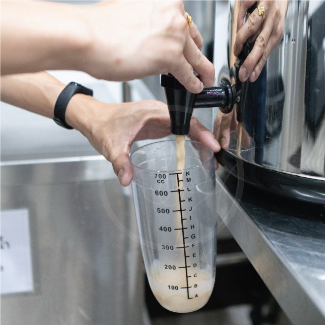 ถังชา ถังพักชา ถังเก็บชานม TEA BARREL COOLER ถังชาสแตนเลส ขนาด 8 ลิตร บรรจุ ถัง 1 ชิ้น