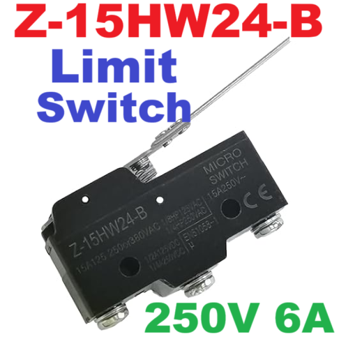 Z-15HW24-B Limit Switch 250V 6A micro switch Trip Switch On And Off Self Reset ลิมิตสวิตช์ ไมโครสวิทช์