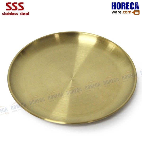 Korean gold plate 26 cm. 3S