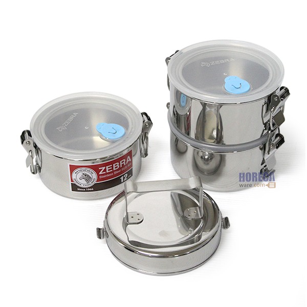 Lunch box 12x3 Smart Lock III Zebra head