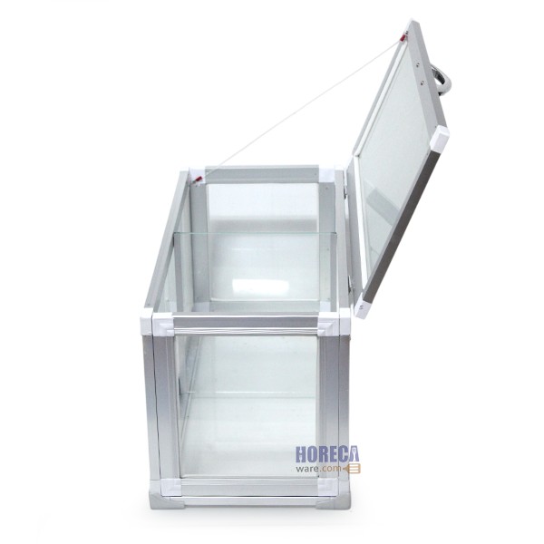 ตู้ผลไม้ 2 ช่อง 1ฝา (ยาว60ซม.) ไลออน อลูมิเนียม คิทเช่น