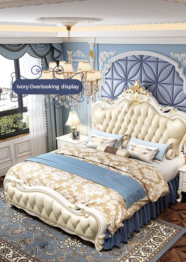 เตียงเจ้าหญิง เตียงหลุยส์ เตียงนอนหลุยส์ รุ่น Wendy