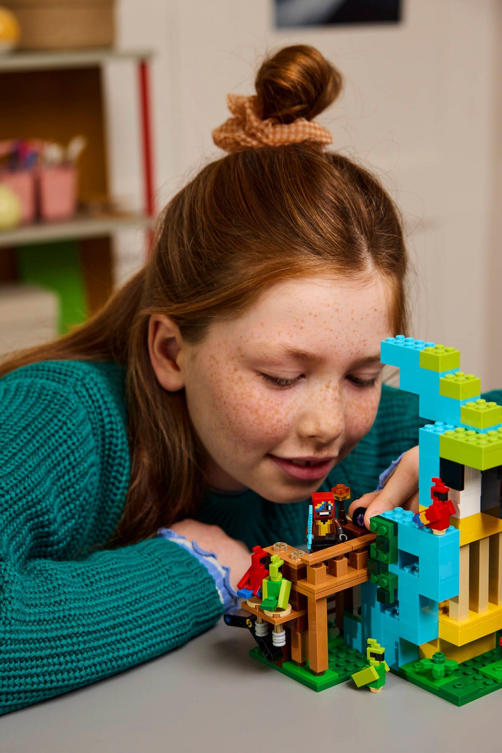 LEGO Minecraft เลโก้ 21282 The Parrot Houses