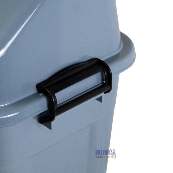 ถังขยะรีไซเคิล 40ลิตร สีเหลือง 43x32x60ซม. เอสกิโม