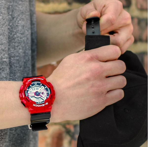 Casio G-Shock ชาย GA-110RD-4ADR