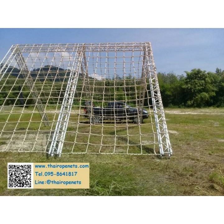 ตาข่ายค่ายลูกเสือ (16 mm.ช่องตา 30 x 30 cm.) ตาข่ายผ่านด่าน ⭐เฉพาะตาข่าย ไม่รวมโครง⭐ มีหลายขนาดให้เลือก