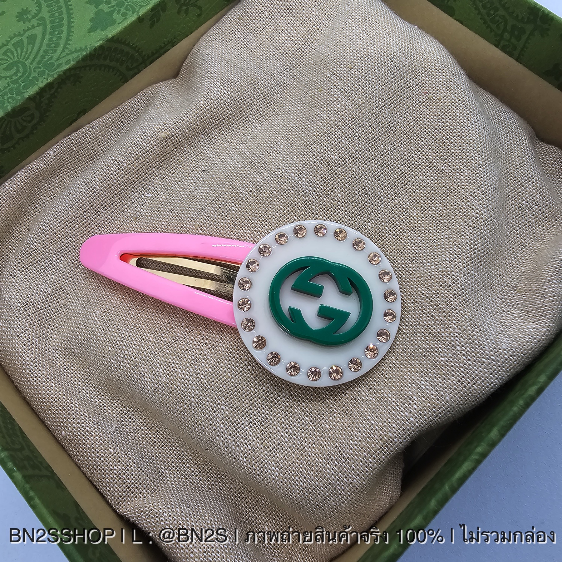 Gucci Gucci Kids Flower Appliqué Hair Clip กิ๊บหนีบผมกุชชี้ รูปดอกทานตะวัน