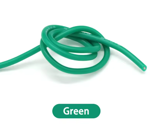 สายไฟอ่อน 22AWG สีเขียว 10 Meters 300V 7A UL1007 PVC Electronic Cable Wire ม้วนละ 10 เมตร