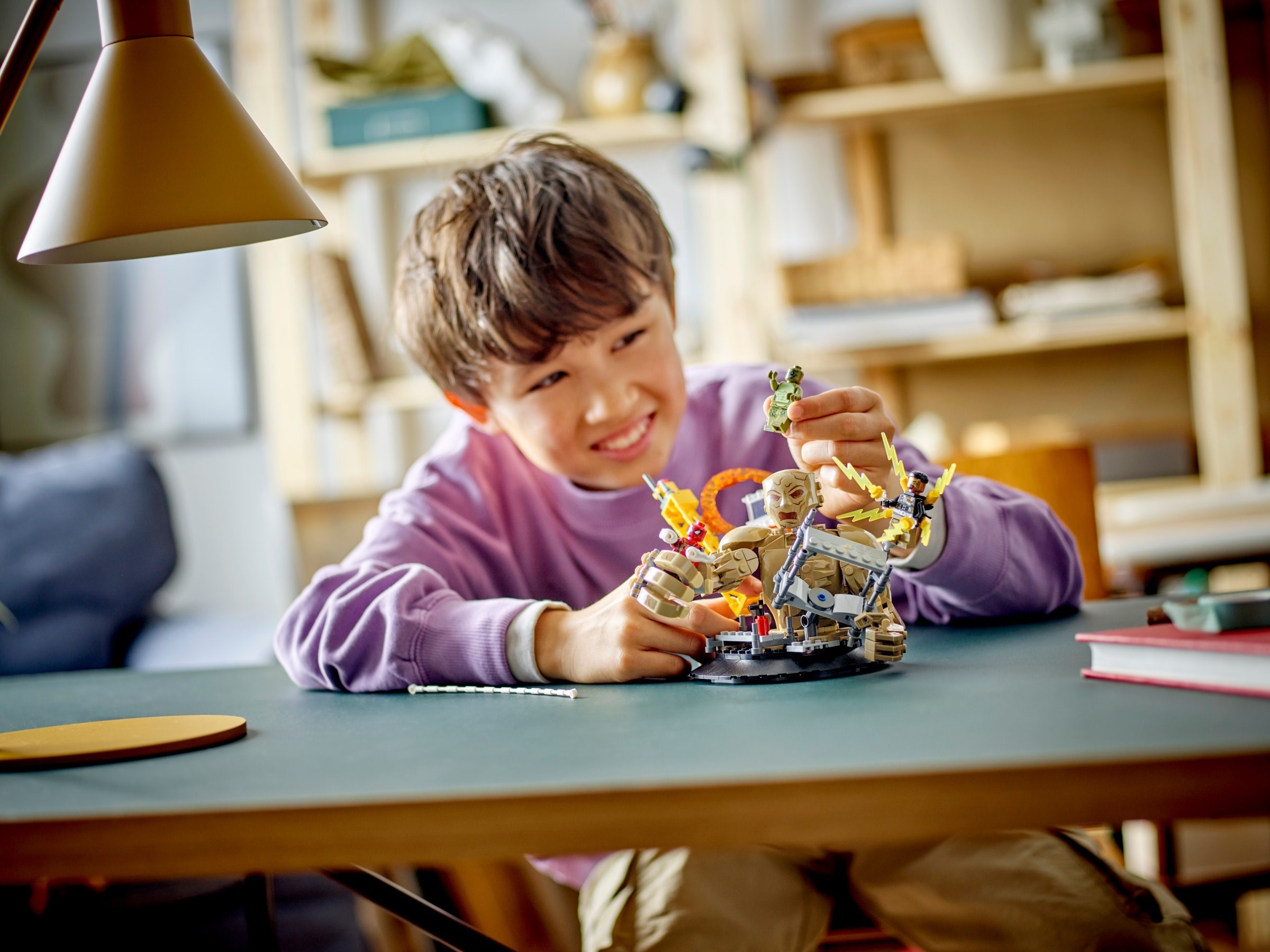 LEGO Super Heroes Marvel เลโก้ 76280 Spider-Man vs. Sandman: Final Battle