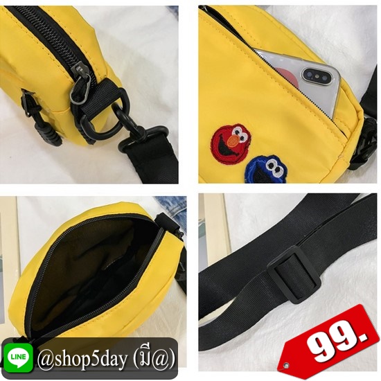 ⚡️กระเป๋าสะพายข้าง EM สุดน่ารัก 🤩 ELmo (เอลโม่)