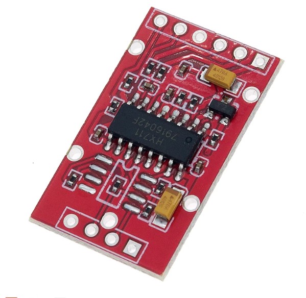 HX711 มีฝาครอบกันสัญญานรบกวน Dual-channel 24-bit A/D Conversion Weighing Sensor Module with Metal Shied