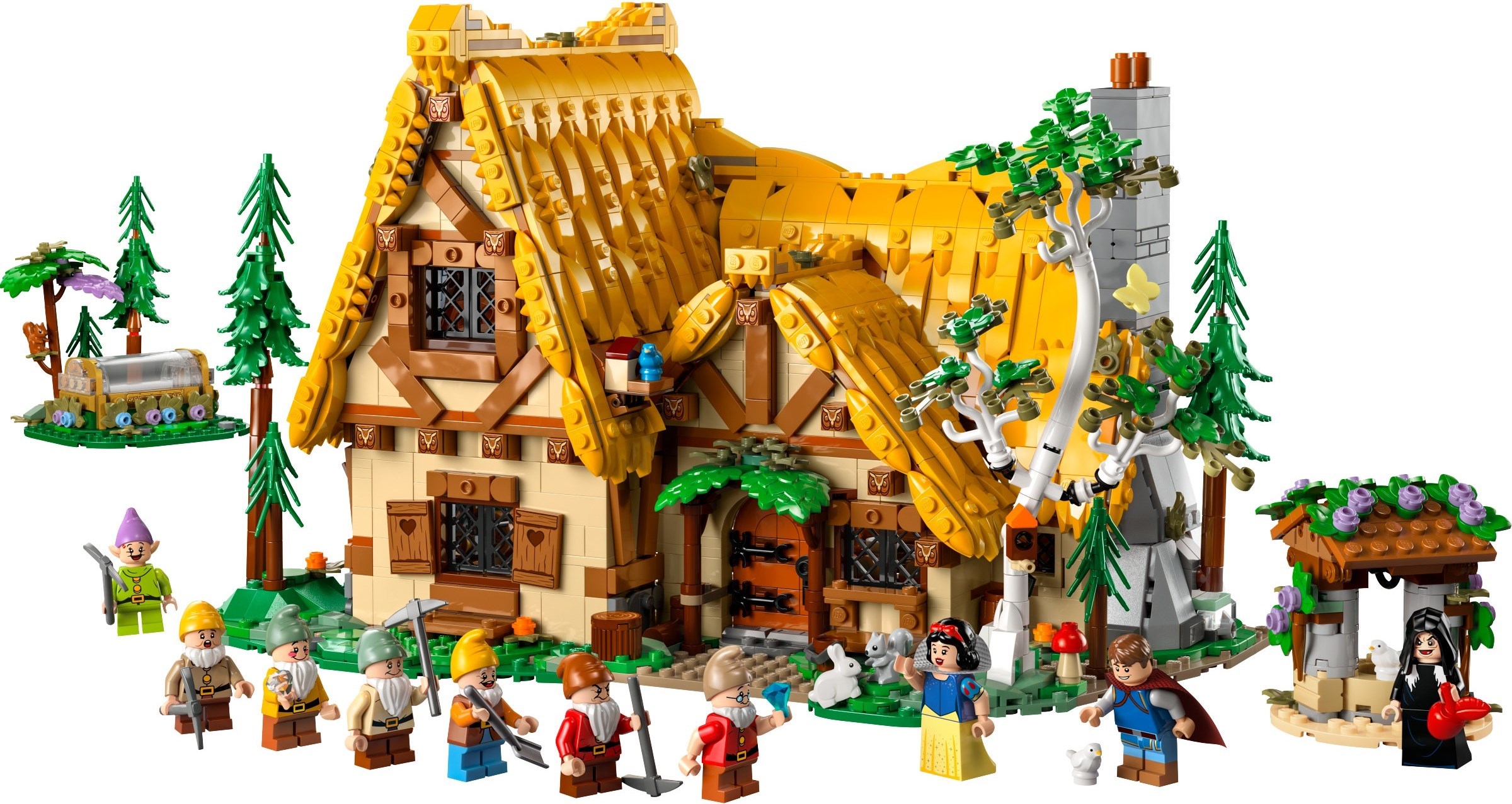 LEGO Disney 43242 เลโก้ Snow White and the Seven Dwarfs' Cottage