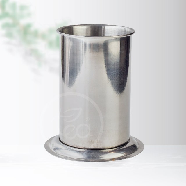 กระบอกใส่ช้อนคนเหล็ก กระบอกใส่อุปกรณ์ ช้อนส้อม Can สแตนเลสทรงกระบอก Stainless Can บรรจุ 1ชิ้น