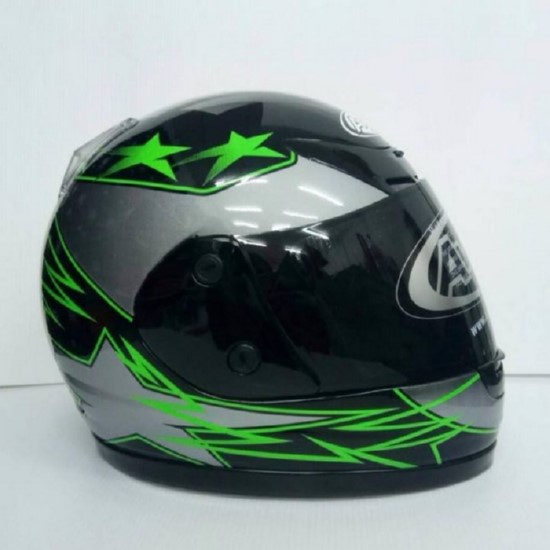 AVEX หมวกกันน็อคเต็มใบ ราคาถูก รุ่นXR-501 B สีดำเงา แว่นดำ